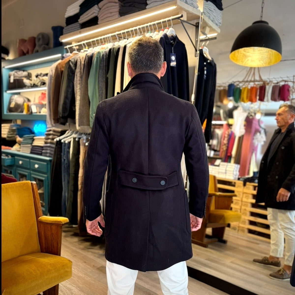 BAGGIO – cappotto doppio petto sartoriale