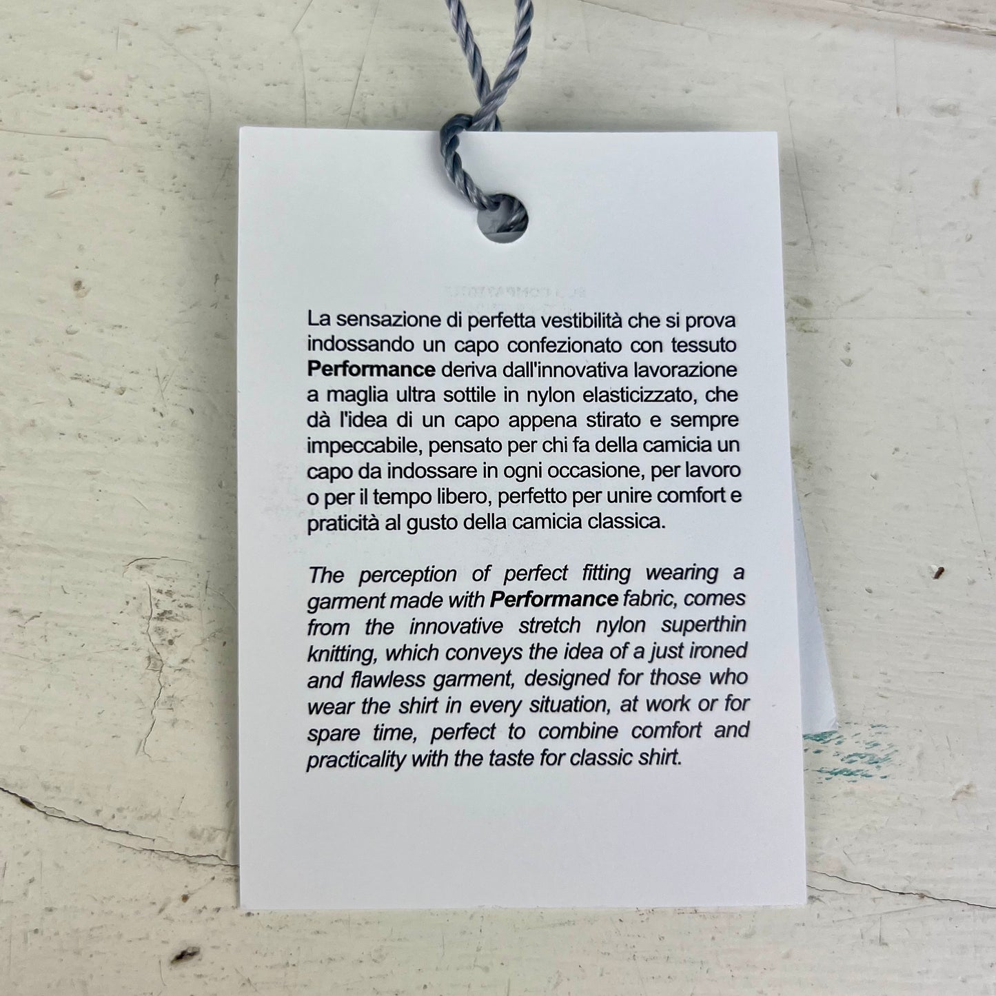 TOP PLAYER – camicia eco anti-stiro