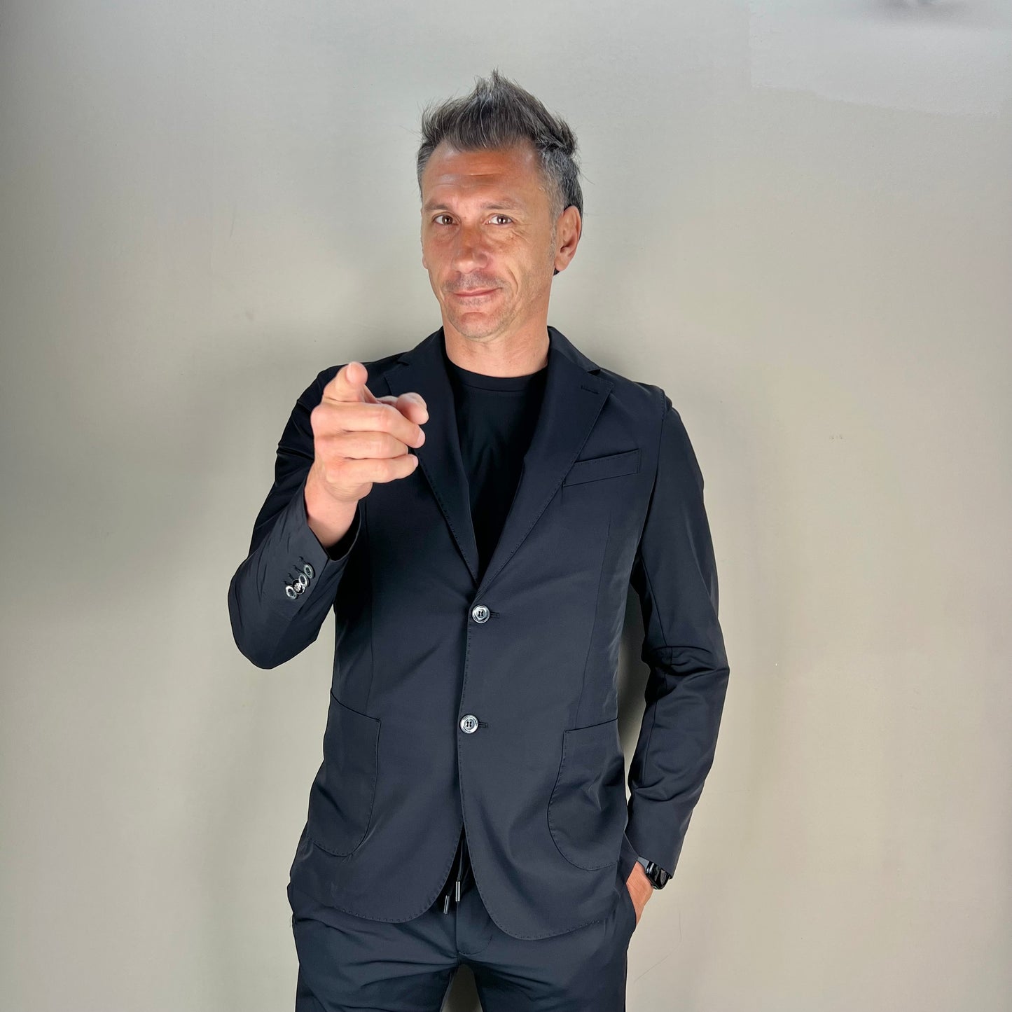 TOP PLAYER JACKET - giacca sartoriale no stiro leggera