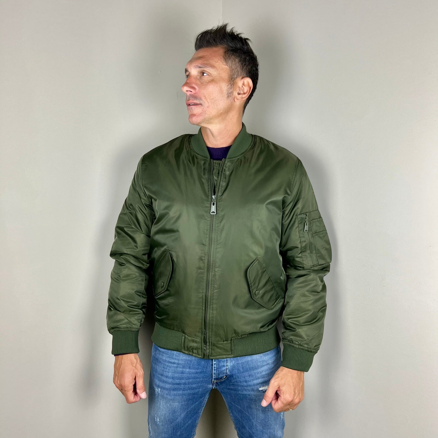 NORMAN - bomber verde