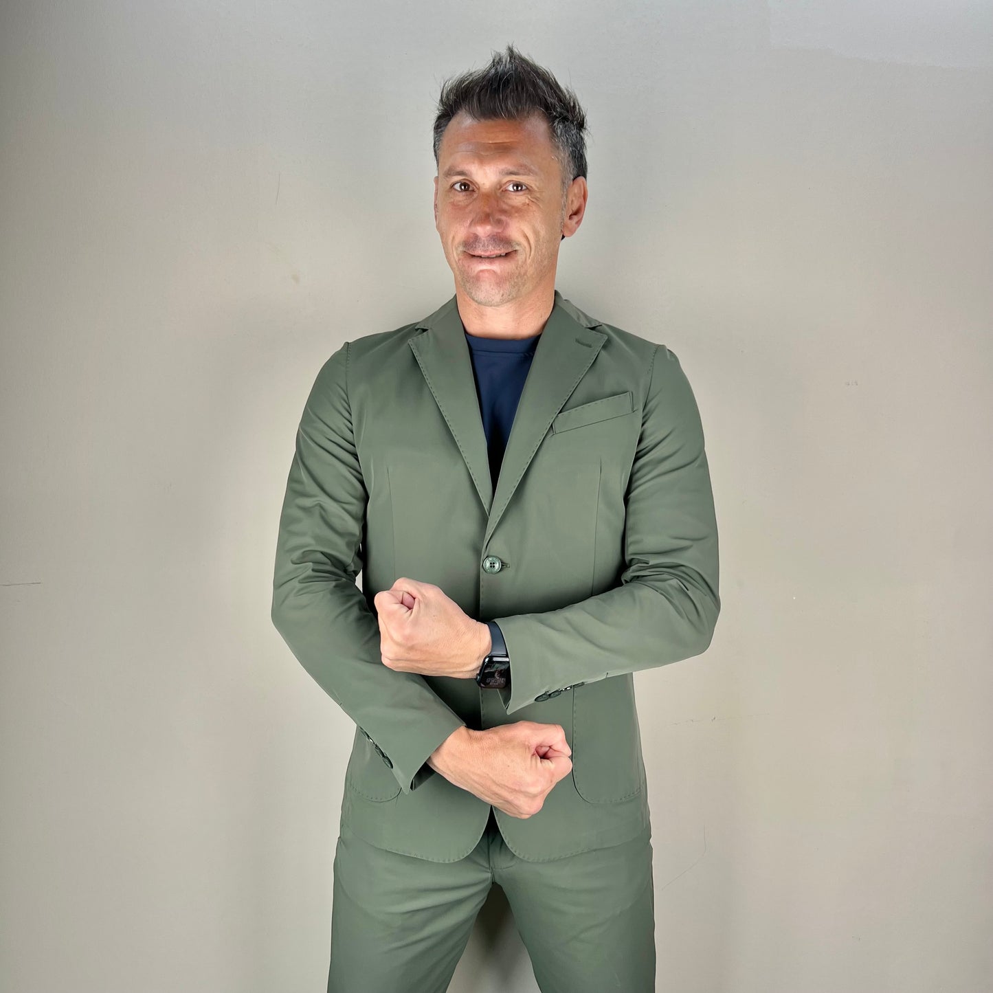 TOP PLAYER JACKET - giacca sartoriale no stiro leggera