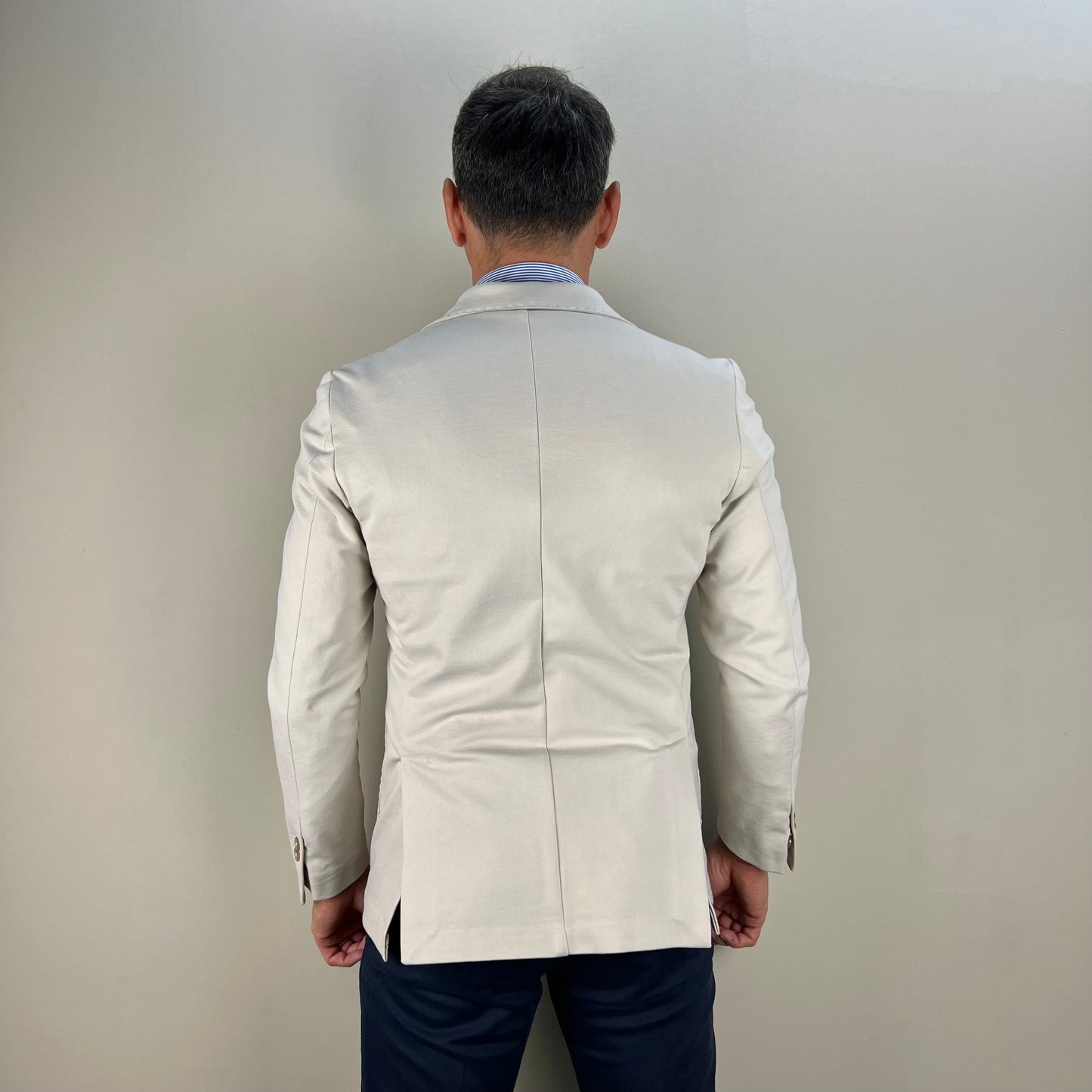 MALDINI – giacca punto milano sartoriale crema