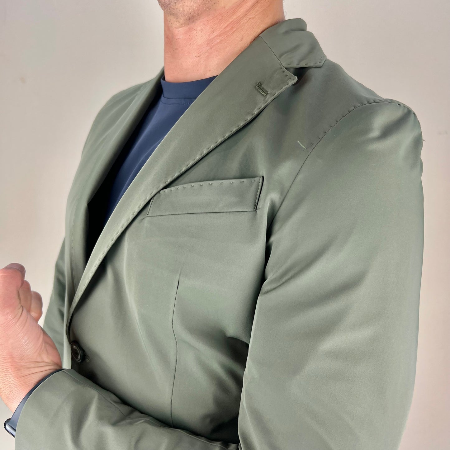 TOP PLAYER JACKET - giacca sartoriale no stiro leggera