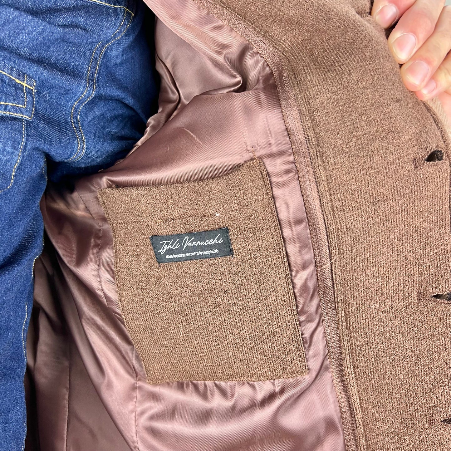 CANTONA – cappotto sartoriale con cappuccio