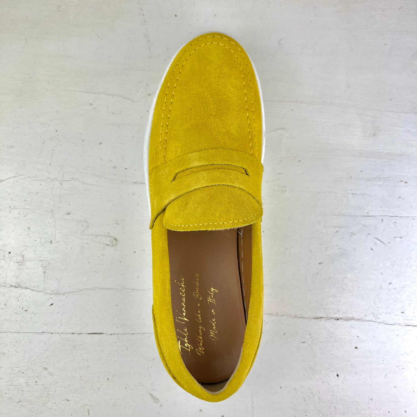 MIKEL – mocassino sneaker camoscio