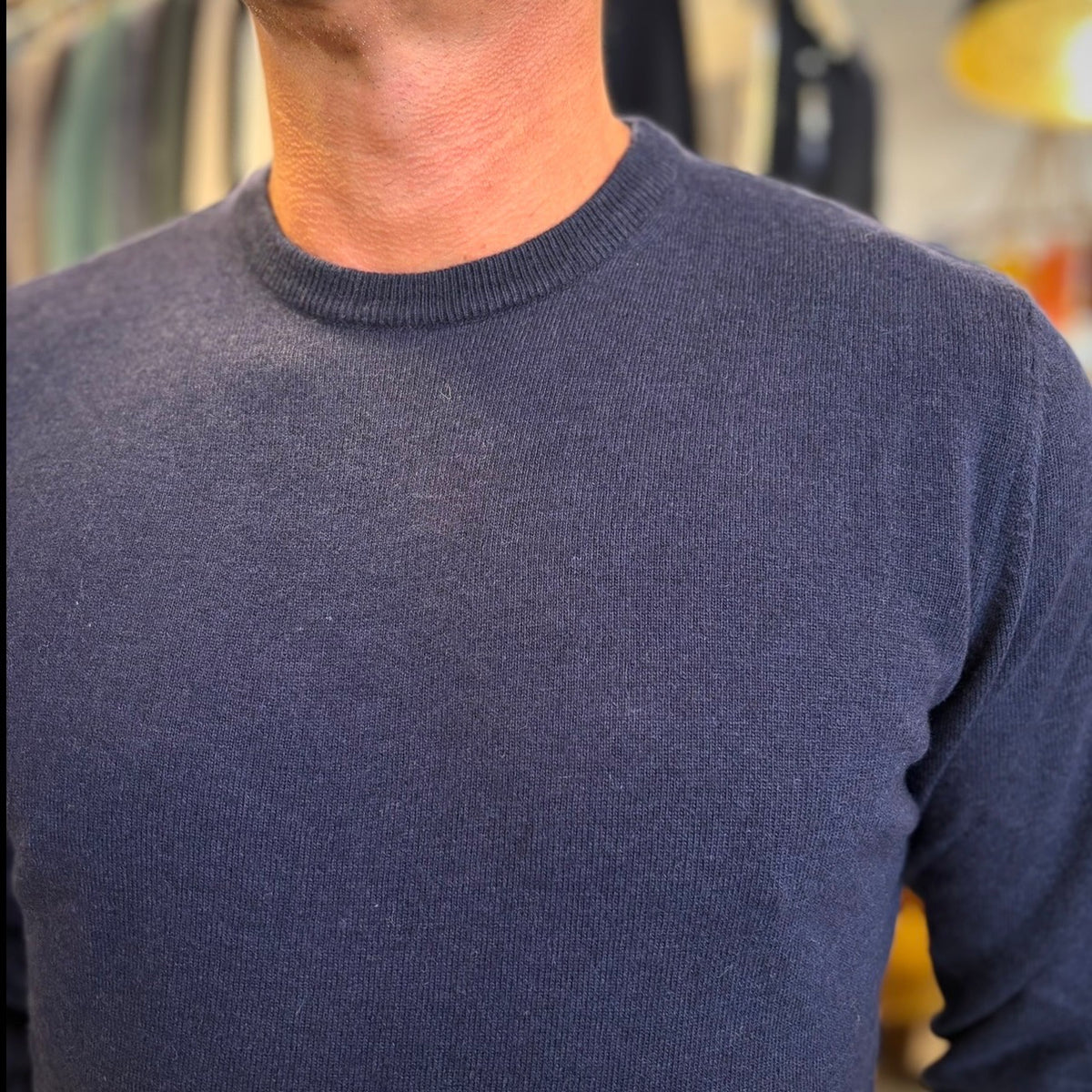 MANCINI  – maglione cashmere sartoriale