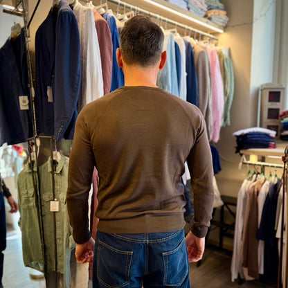 GUARDIOLA – maglioncino paricollo sartoriale