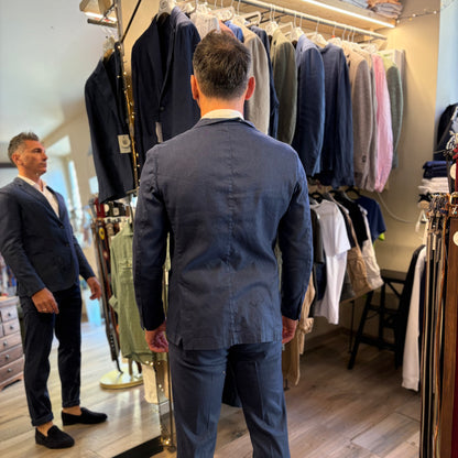 MIKE - giacca misto lino sartoriale