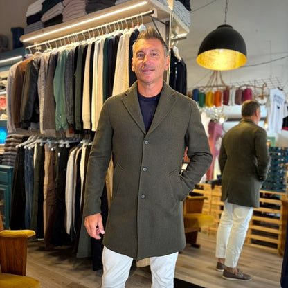 VIALLI  – cappotto lana sartoriale