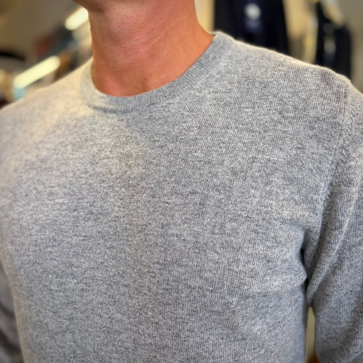 MANCINI  – maglione cashmere sartoriale