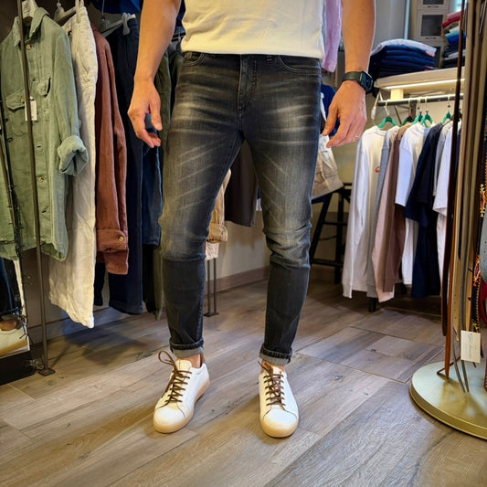 BECK - jeans sartoriale nero