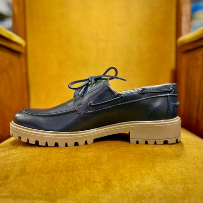 BOBBY - barchetta pelle carroarmato