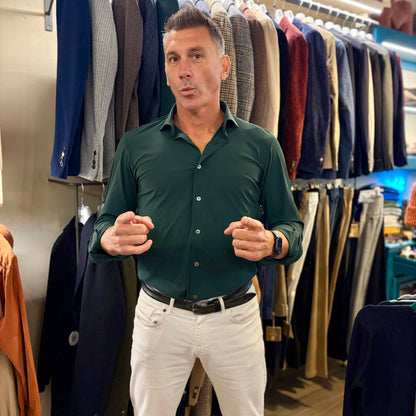 TOP PLAYER – camicia eco anti-stiro