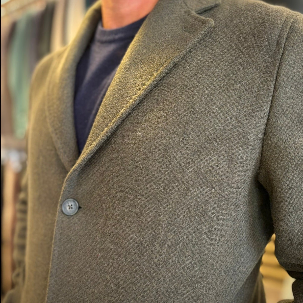 VIALLI  – cappotto lana sartoriale