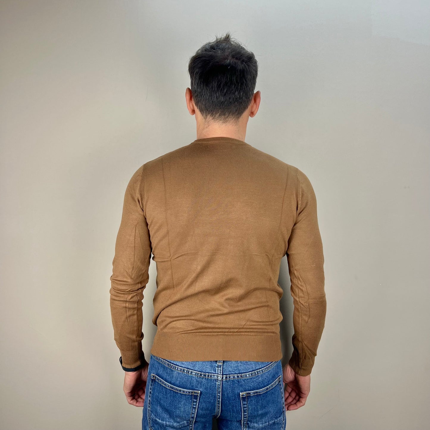 DUCA – maglioncino paricollo sartoriale