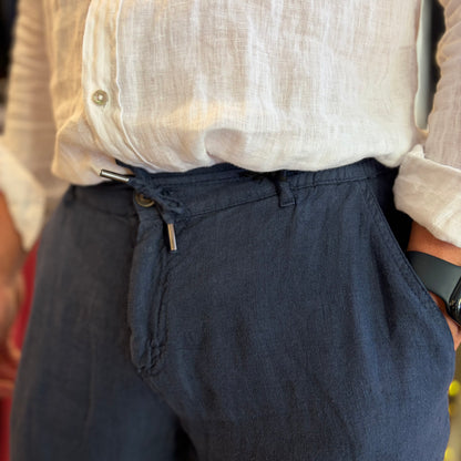 DINHO - pantalaccio lino sartoriale