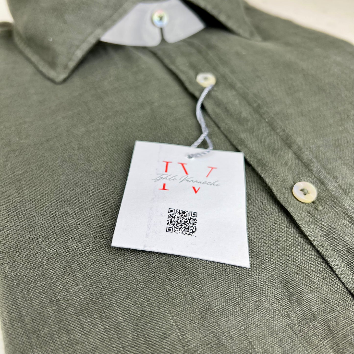 MOU - camicia lino sartoriale