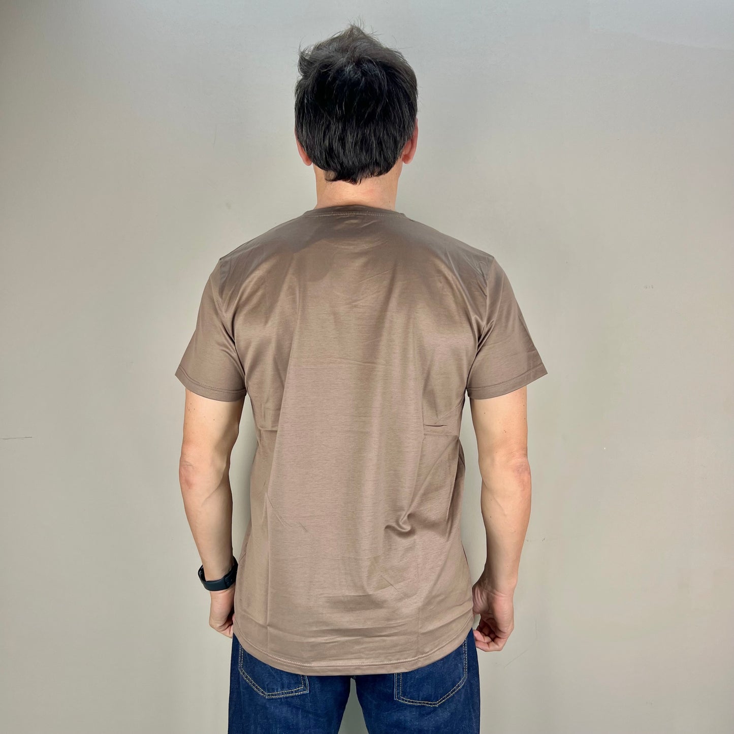 BIGON - t-shirt filo di scozia sartoriale
