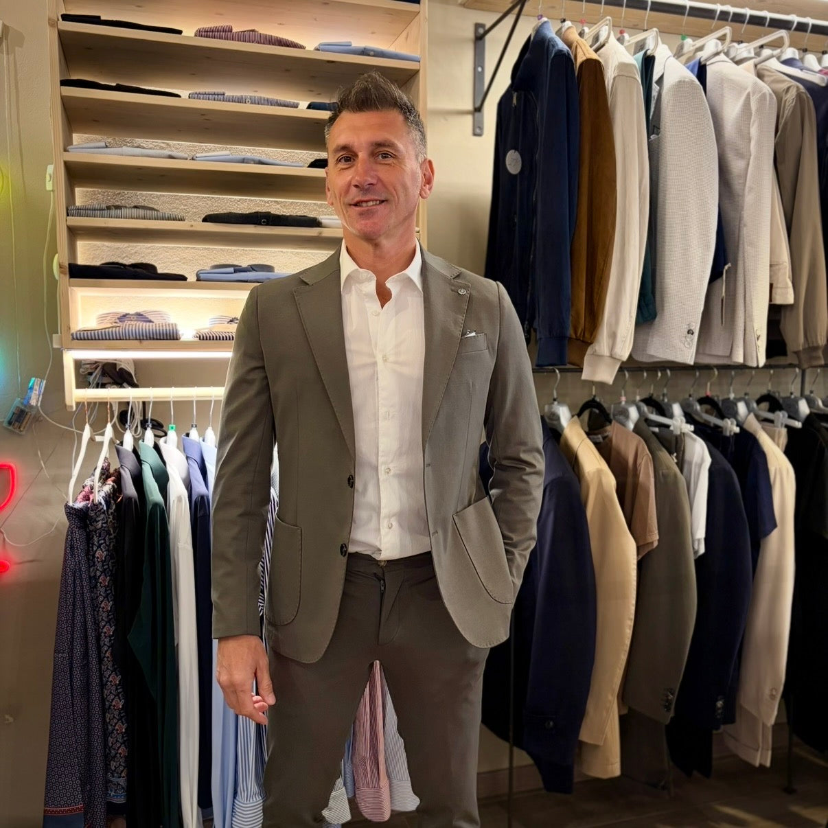 ZIDANE  – giacca punto milano sartoriale