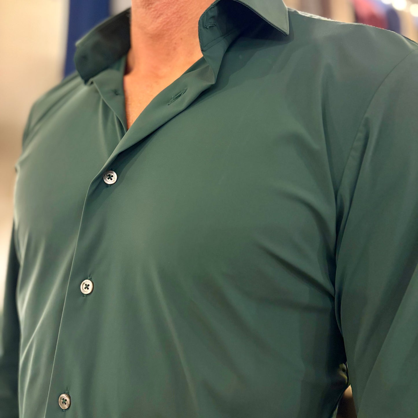 TOP PLAYER – camicia eco anti-stiro