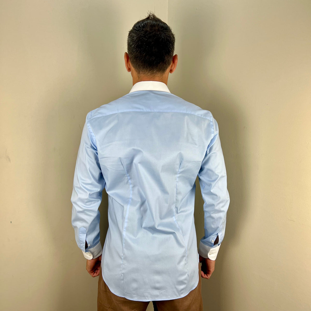 ICON LEGEND – camicia sartoriale bicolor