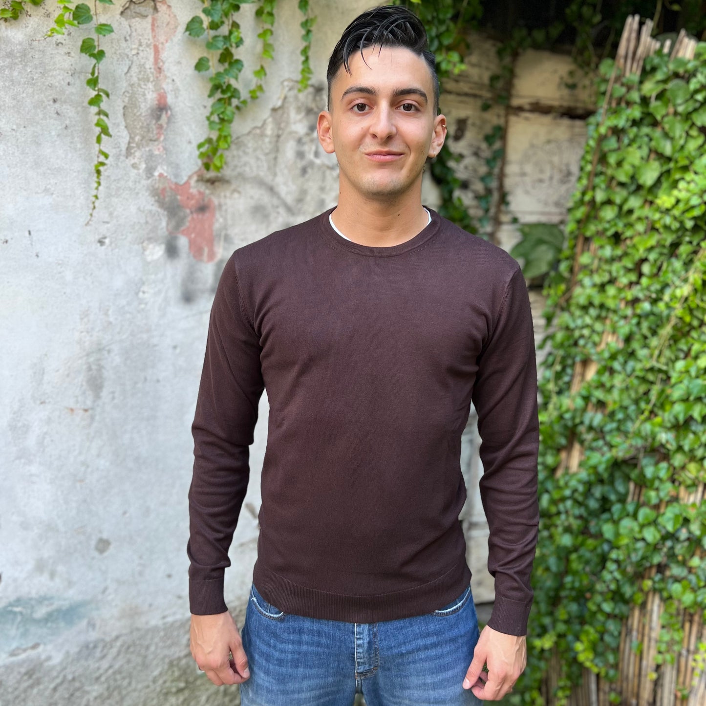 DUCA – maglioncino paricollo sartoriale