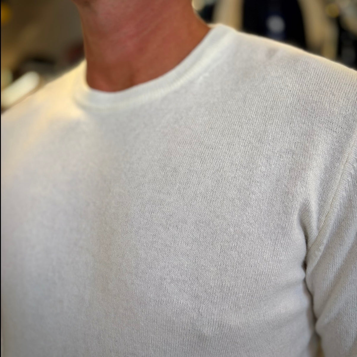 MANCINI  – maglione cashmere sartoriale
