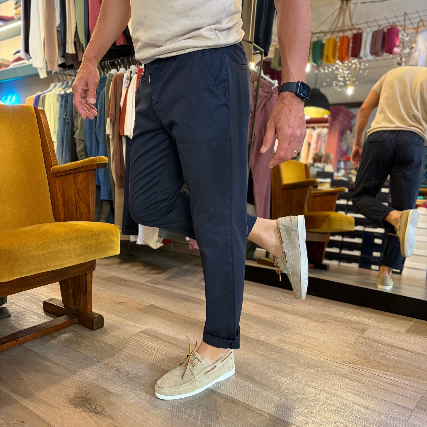 SQUIDDY – pantalaccio cotone leggero sartoriale