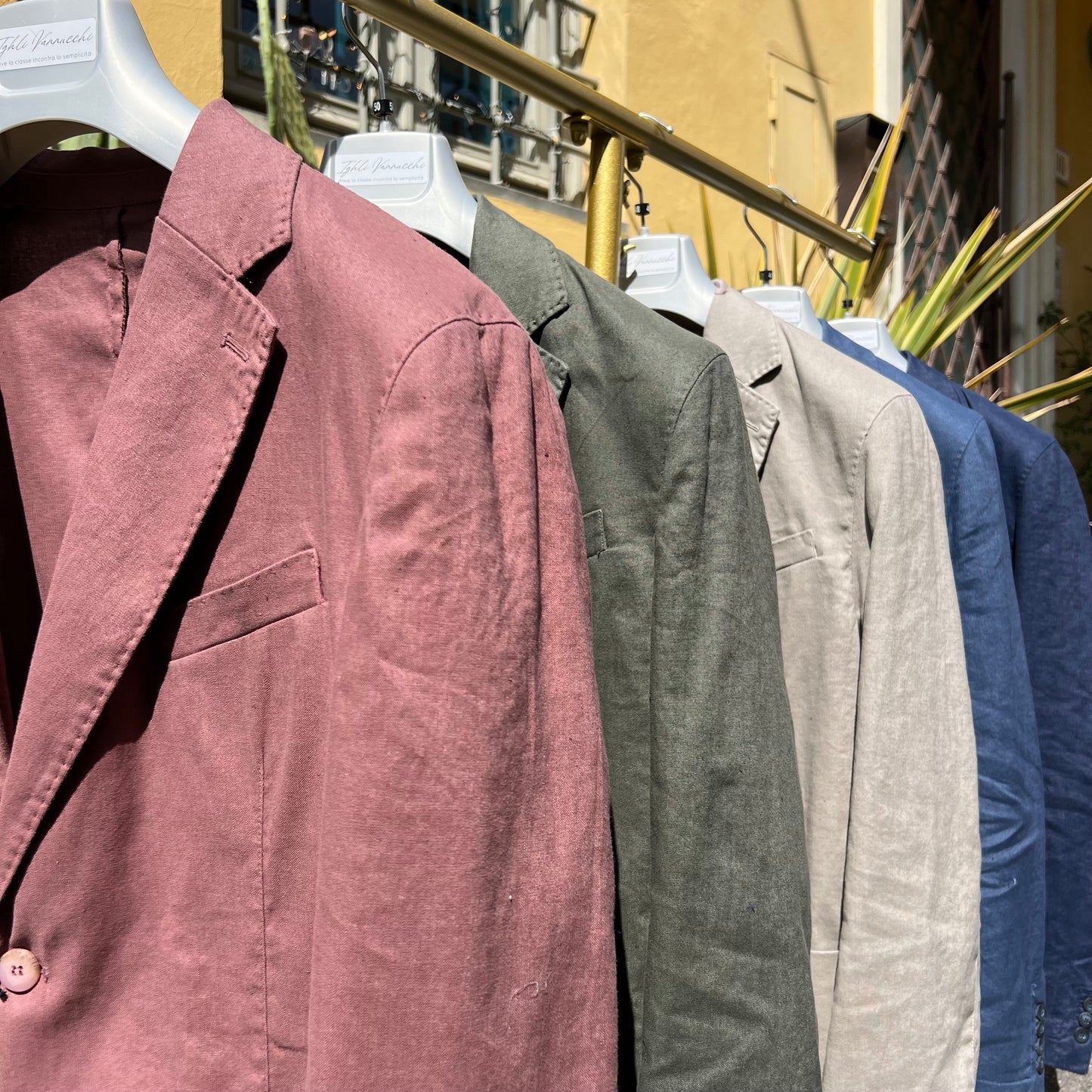 MOU - giacca misto lino sartoriale