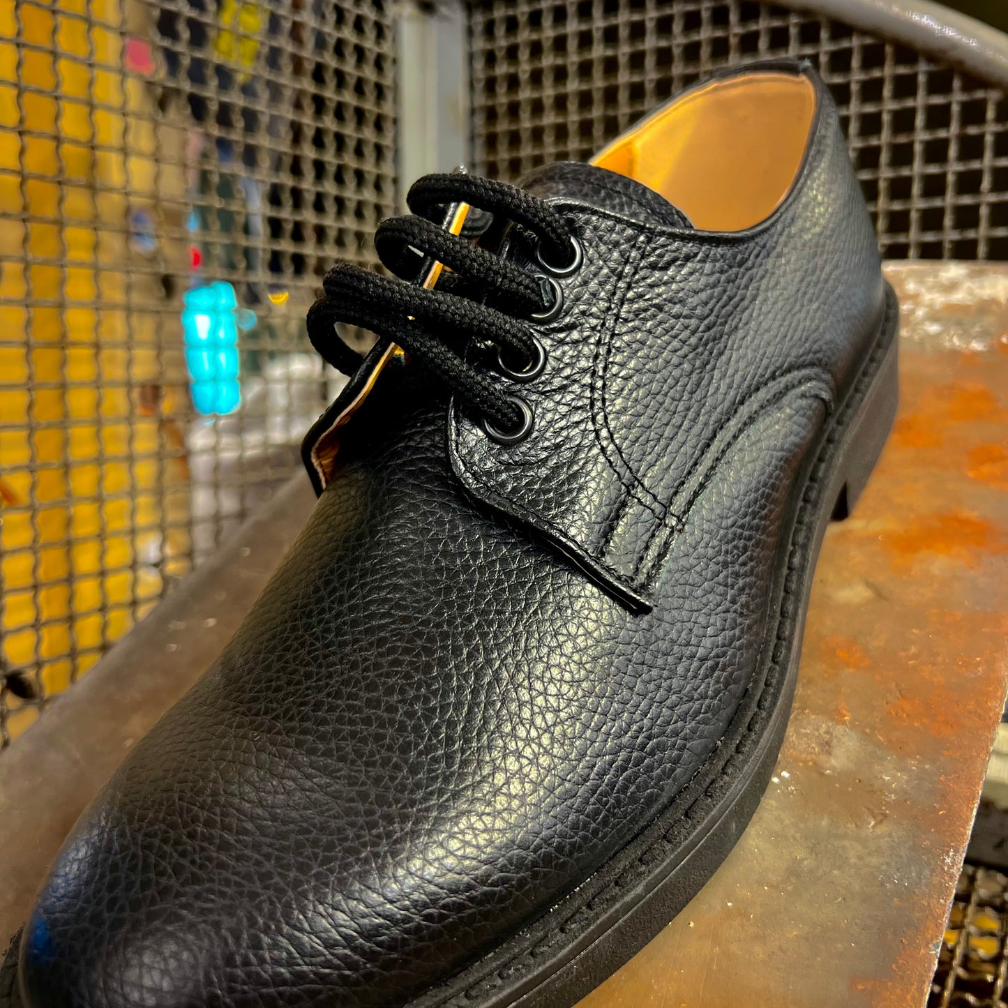 MANCHESTER PELLE DOLLARO - francesina nera