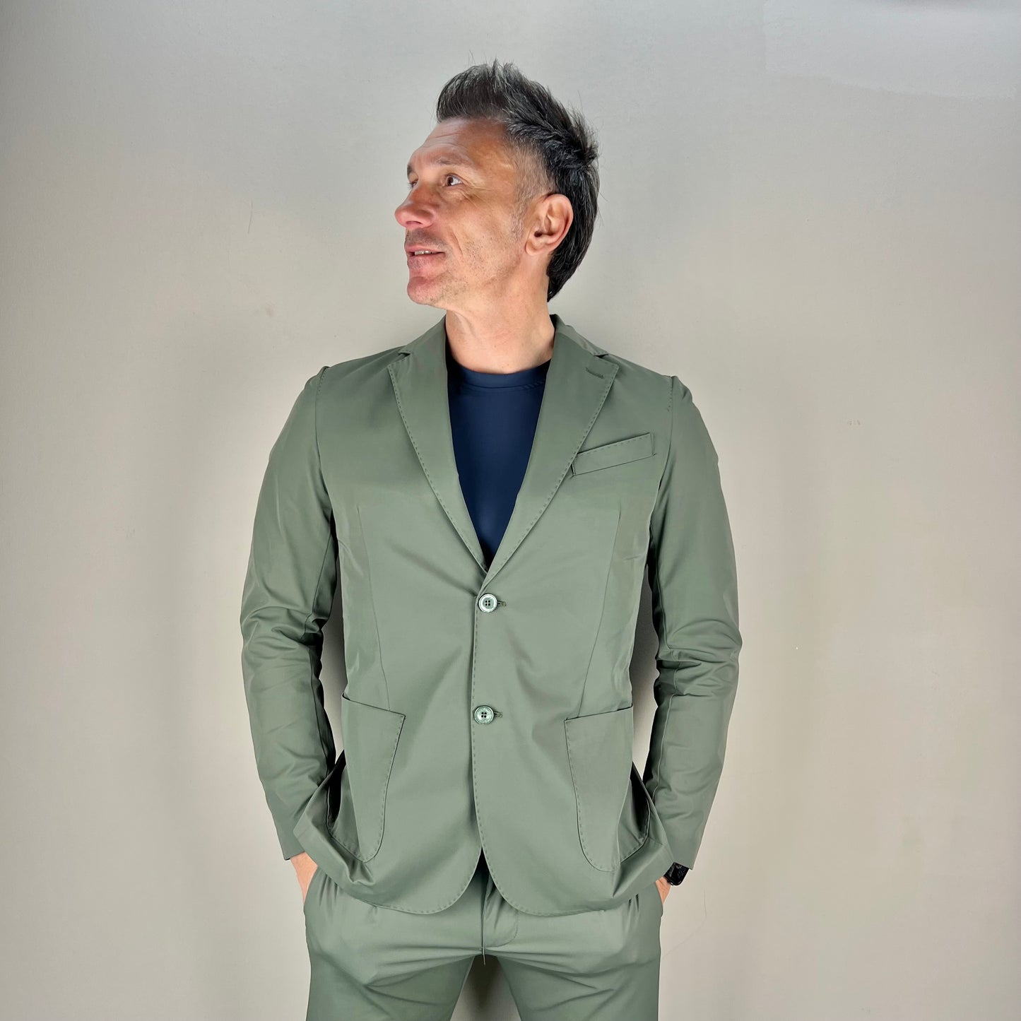 TOP PLAYER JACKET - giacca sartoriale no stiro leggera