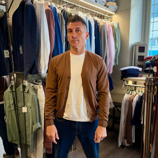 GRANDUCATO SUMMER – cardigan sartoriale leggero