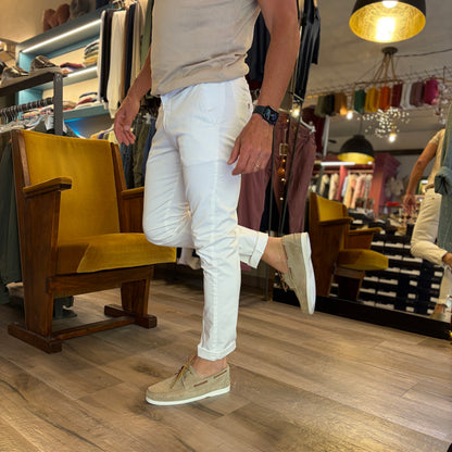 BALDINO – pantalone chino leggero sartoriale