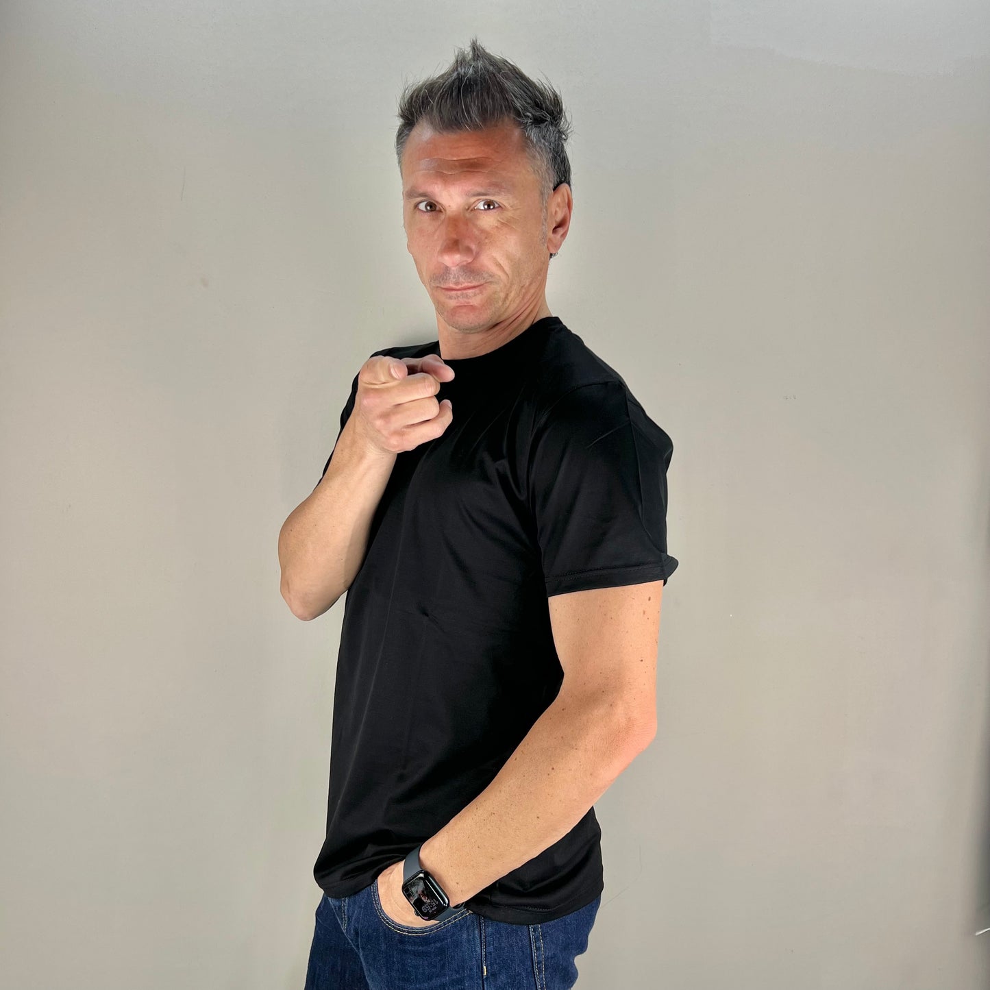 BIGON - t-shirt filo di scozia sartoriale