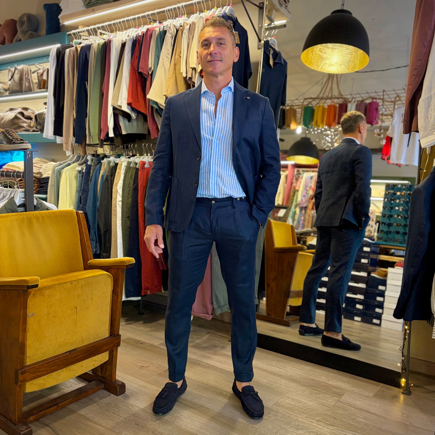 MOU - giacca lino sartoriale
