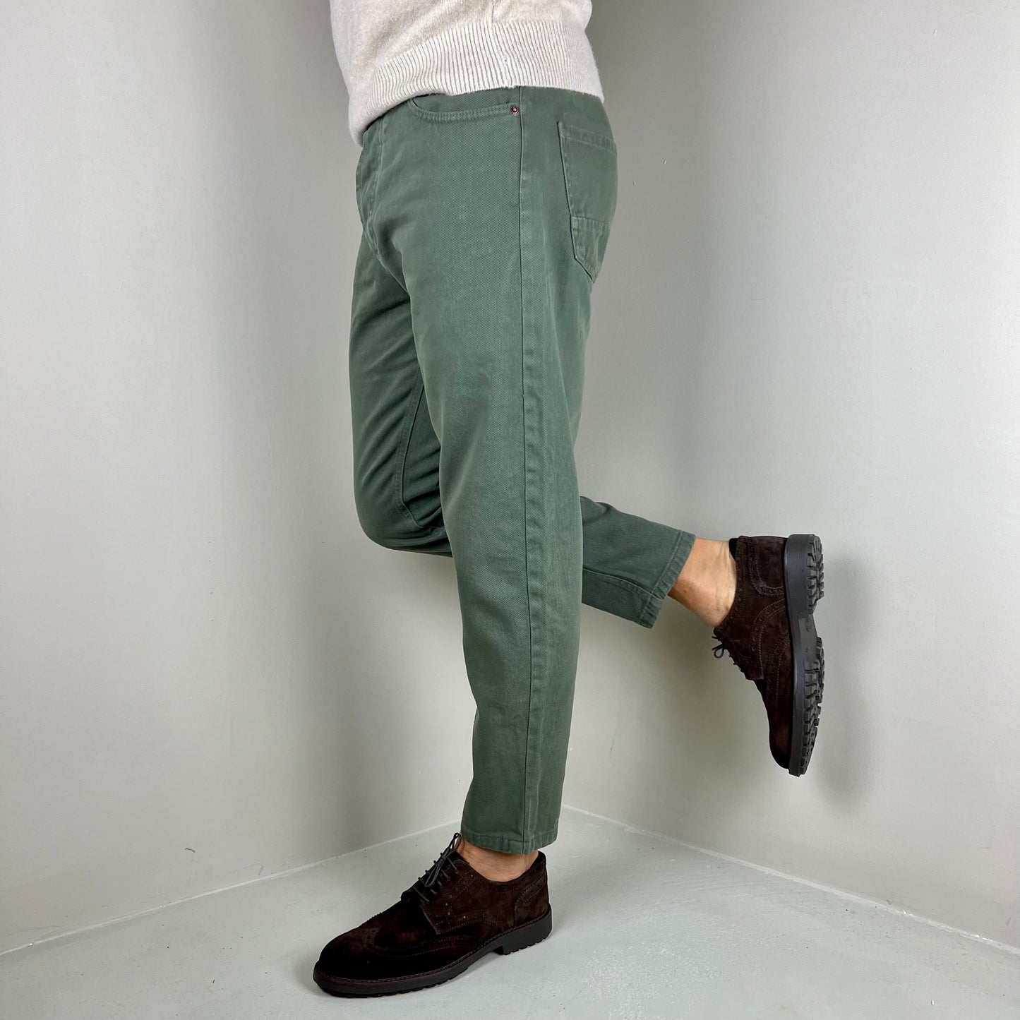 TOPPER - loose fit jeans verde