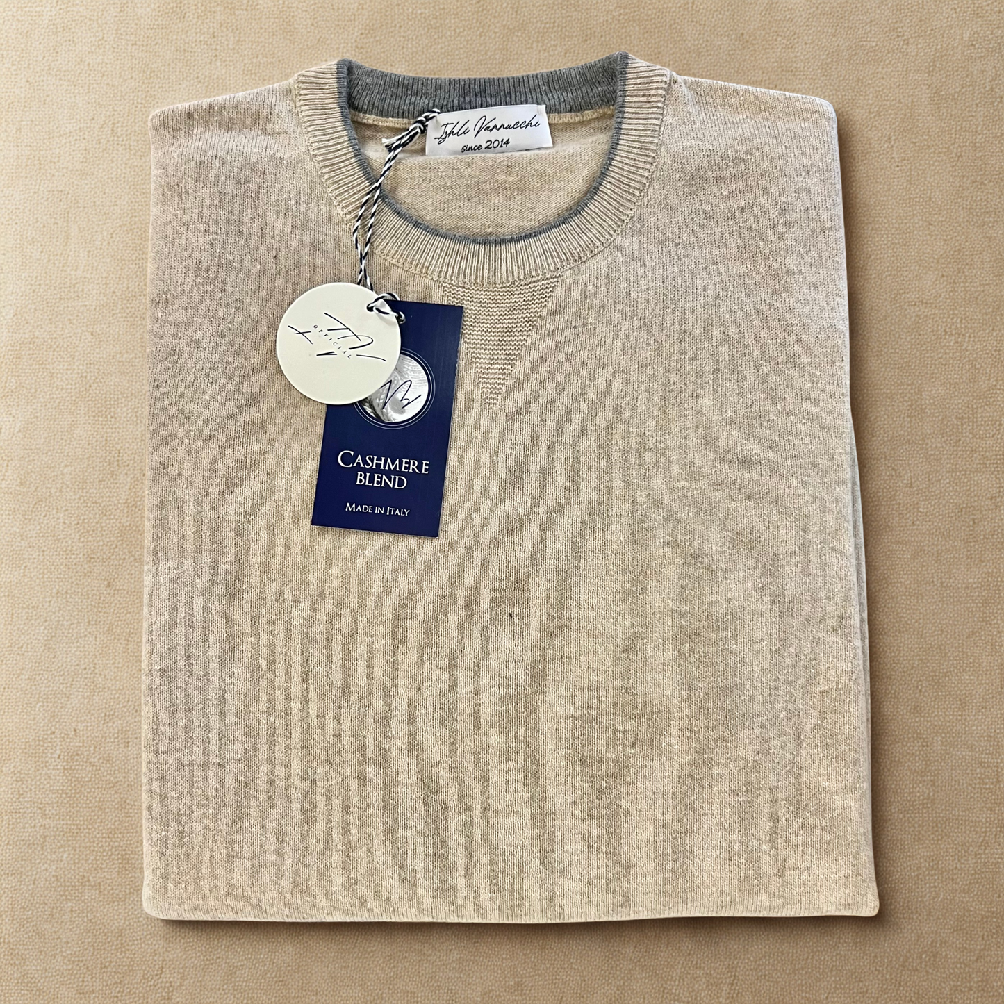 MANCINI BIS  – maglione cashmere sartoriale