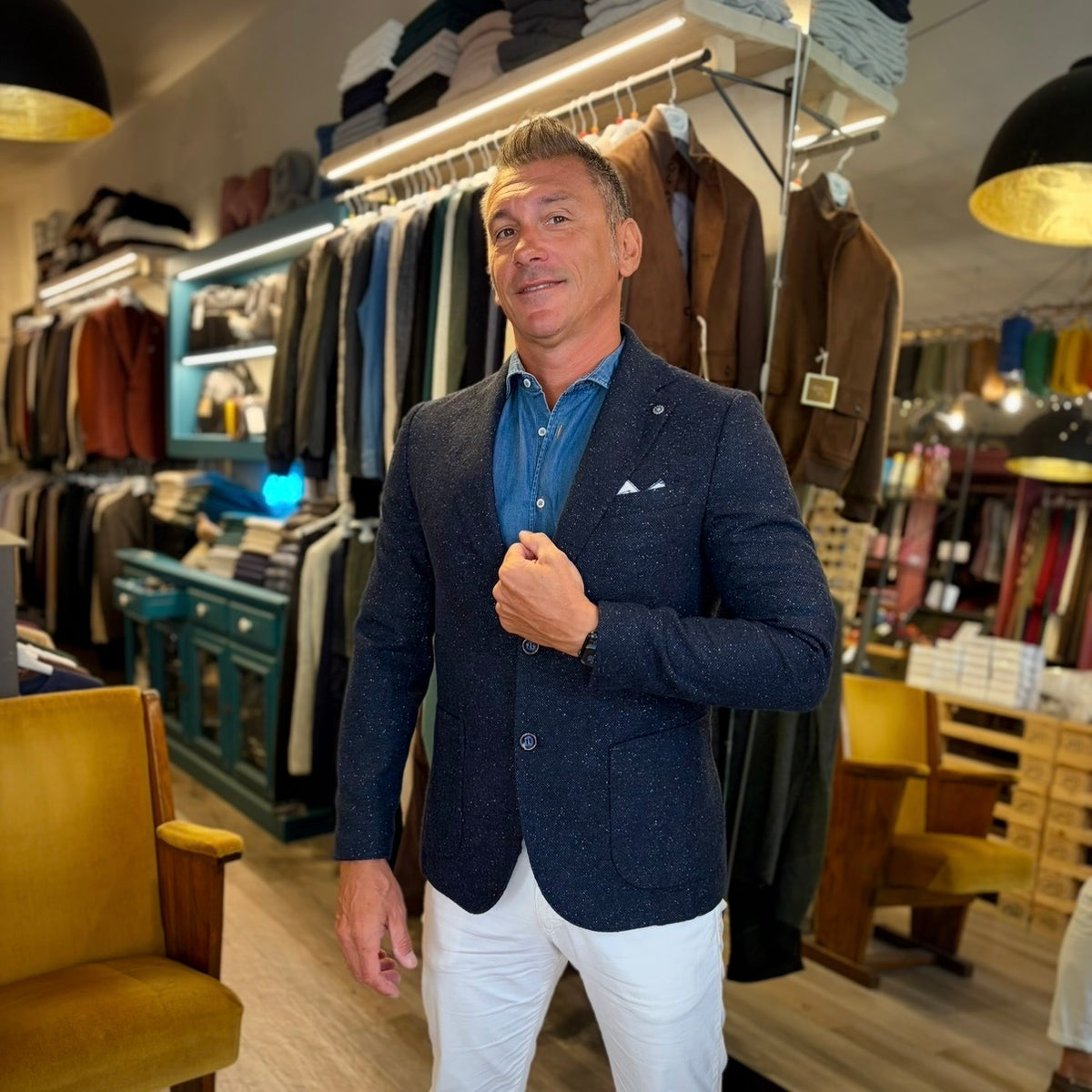 SUSIE – giacca dettagliata sartoriale