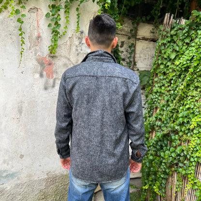 CAMPBELL - camicia oversize lana