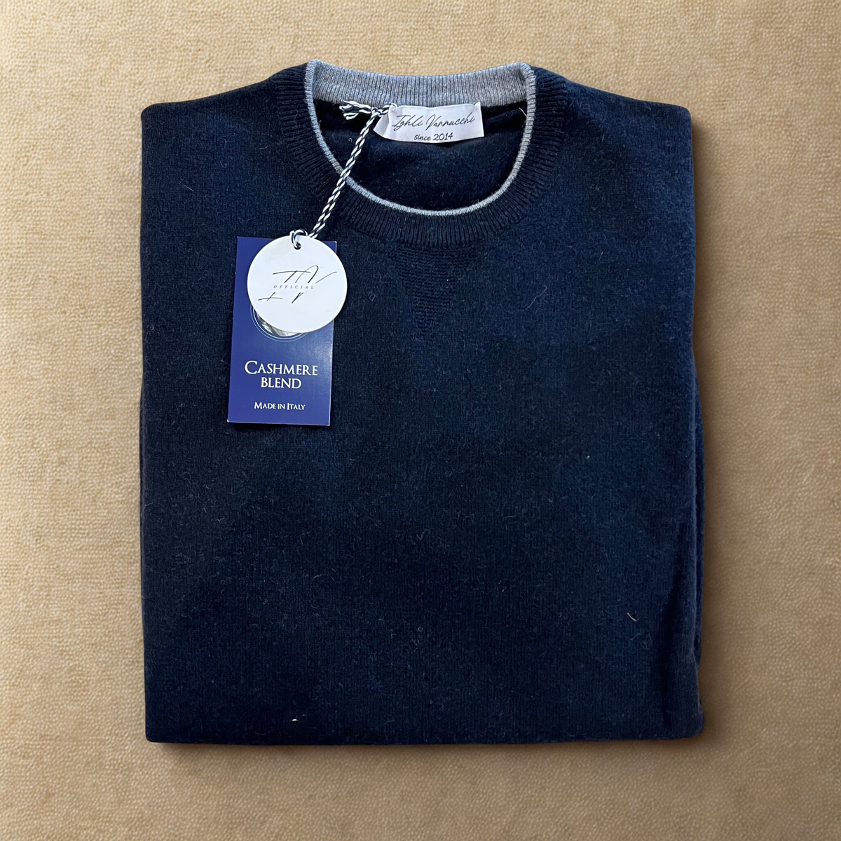 MANCINI BIS  – maglione cashmere sartoriale