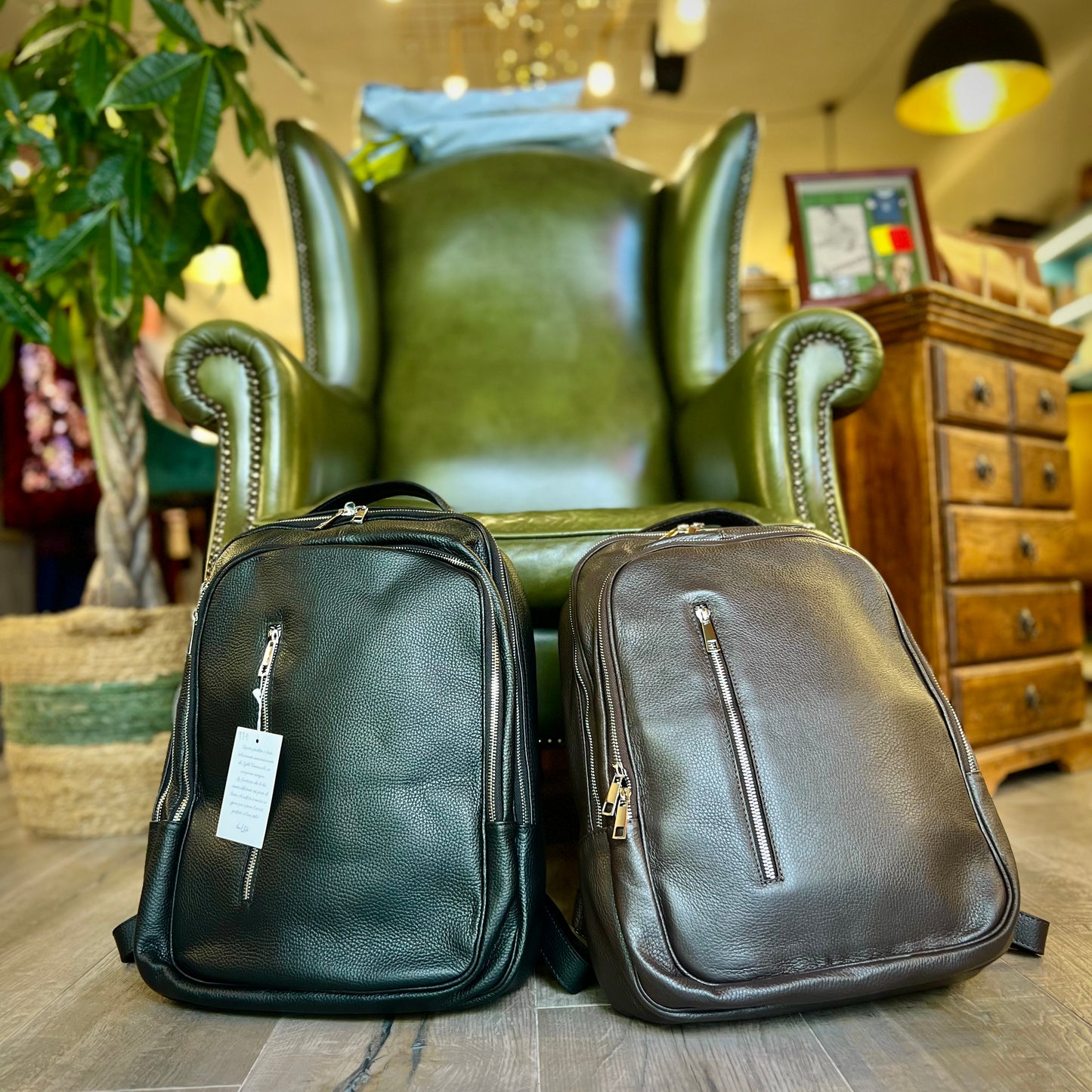 BARTLETT - zaino vera pelle