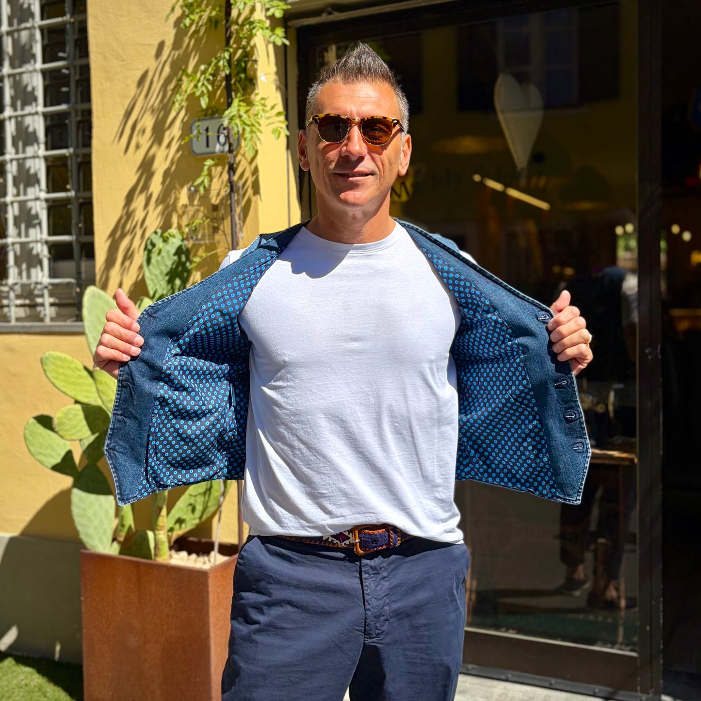 BRAD - gilet jeans