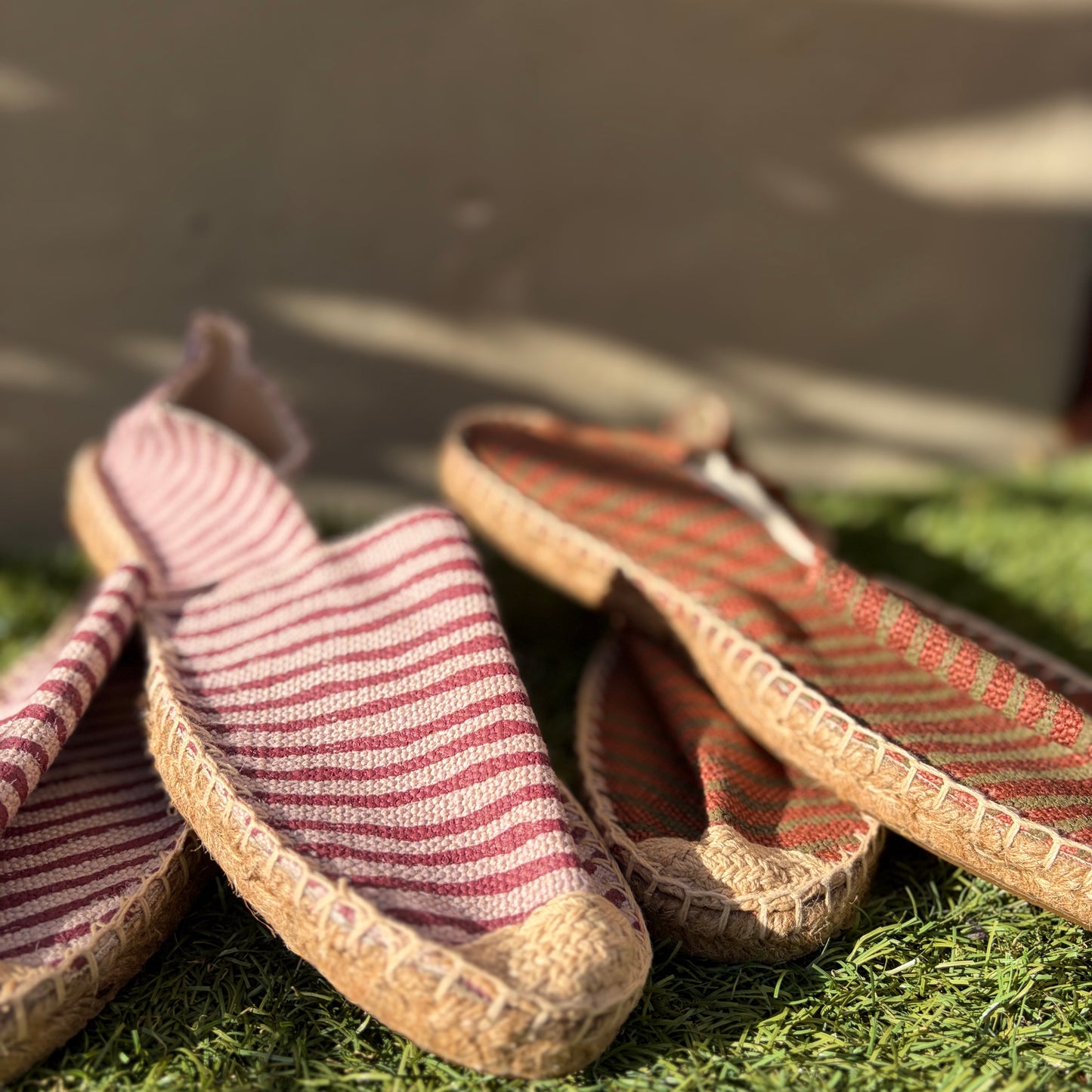 CAPRI - espadrillas righe