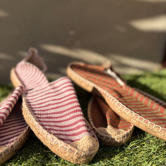 CAPRI - espadrillas righe