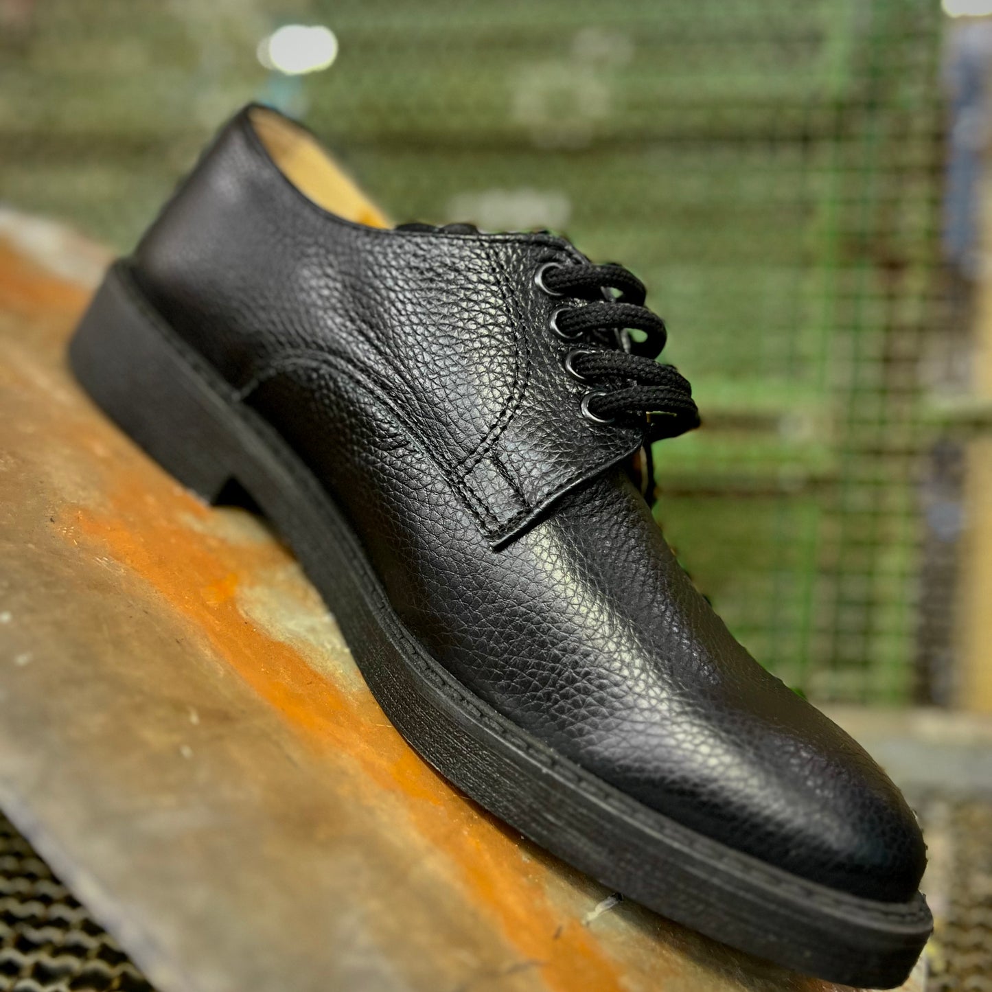 MANCHESTER PELLE DOLLARO - francesina nera