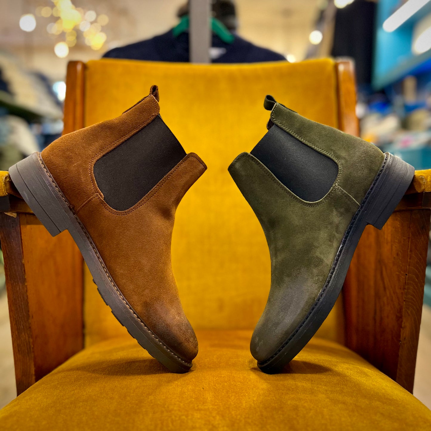 AIKO – stivale camoscio invecchiato