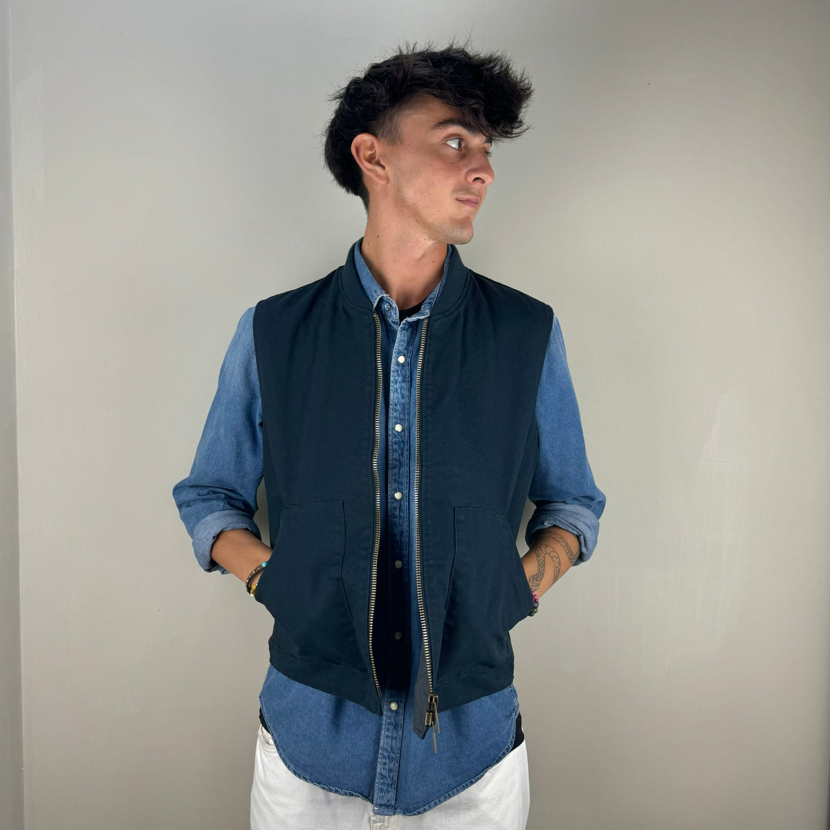 FRANKLIN - gilet smanicato