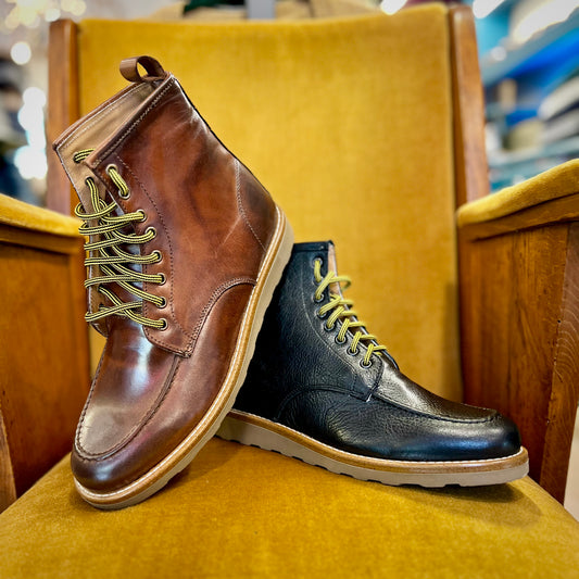 BOB - stivale in pelle con lacci