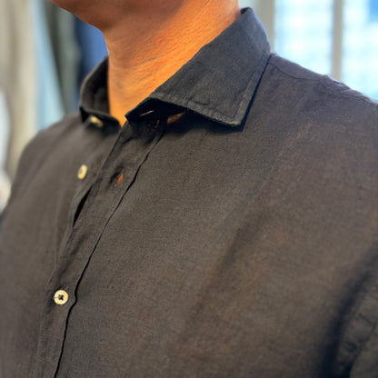 MOU - camicia lino sartoriale