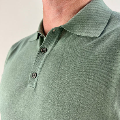 NICK - polo in maglia sartoriale